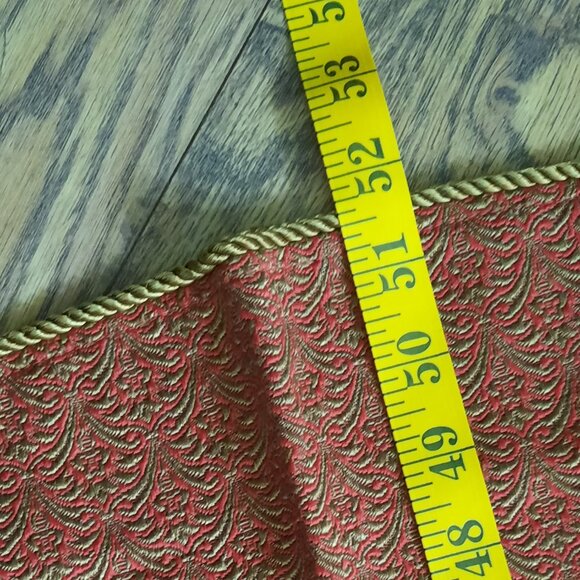 Large 51" Jacquard Christmas Tree Skirt - Picture 6 of 6